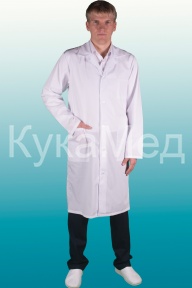 Халат рабочий мужской для защиты от ОПЗ и МВ "ХАЛ-02"